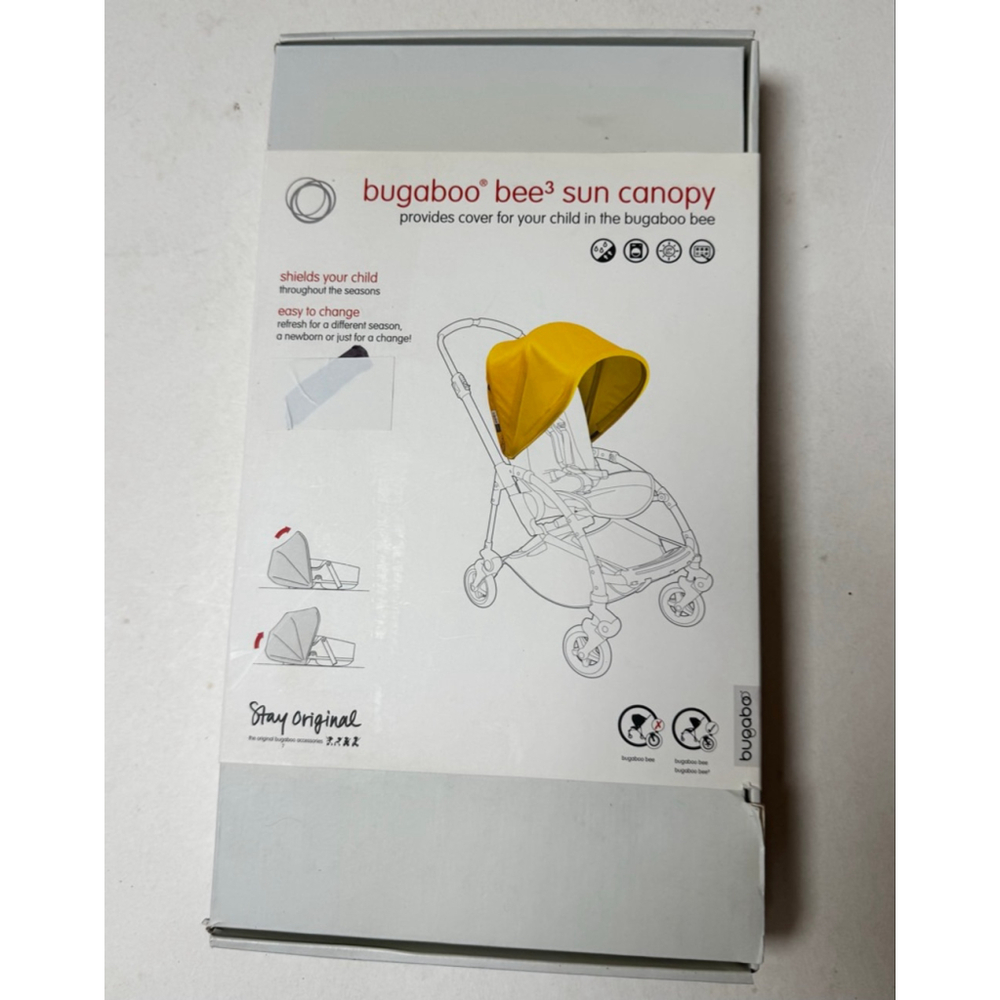 Bugaboo Bee3 Sun Canopy - Yellow - New / Discontinued